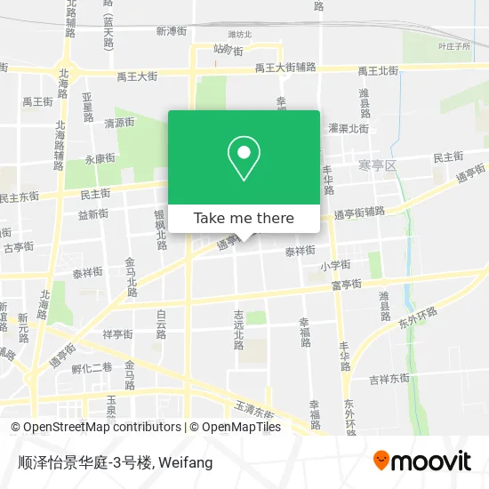 顺泽怡景华庭-3号楼 map