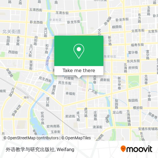 外语教学与研究出版社 map
