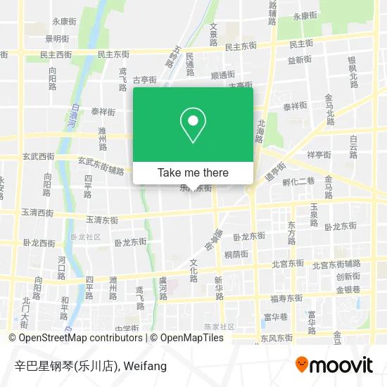 辛巴星钢琴(乐川店) map