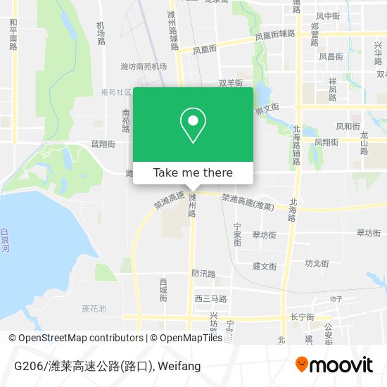 G206/潍莱高速公路(路口) map