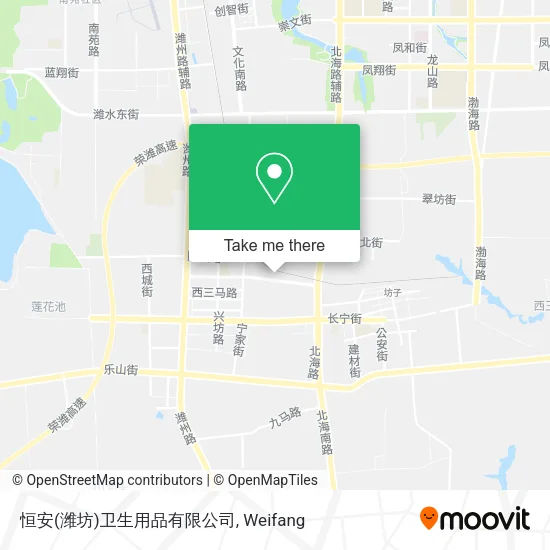 恒安(潍坊)卫生用品有限公司 map