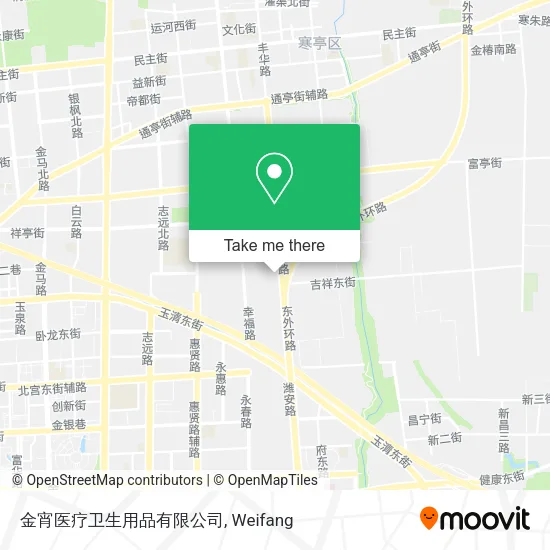 金宵医疗卫生用品有限公司 map