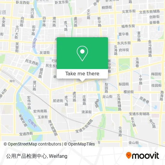 公用产品检测中心 map