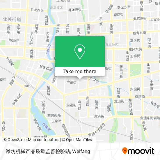 潍坊机械产品质量监督检验站 map