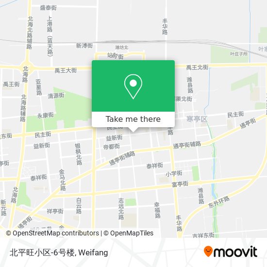 北平旺小区-6号楼 map