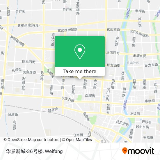 华景新城-36号楼 map