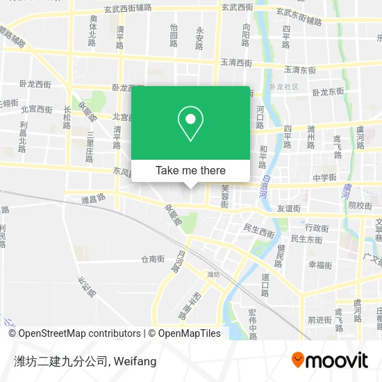 潍坊二建九分公司 map