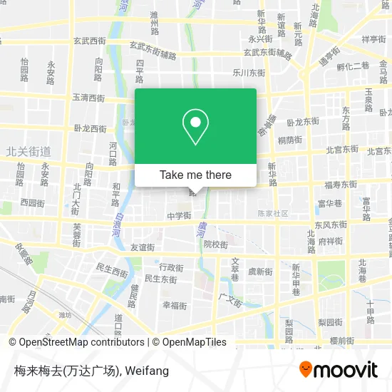 梅来梅去(万达广场) map