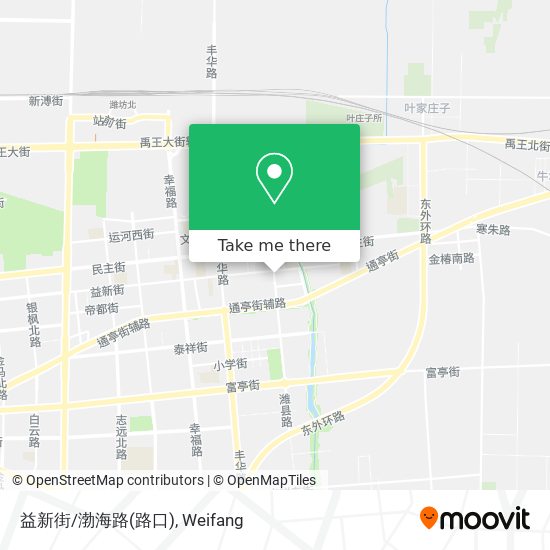 益新街/渤海路(路口) map