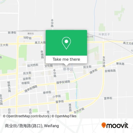 商业街/渤海路(路口) map