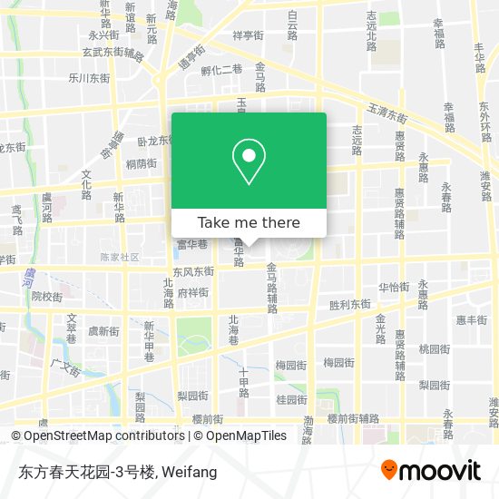 东方春天花园-3号楼 map