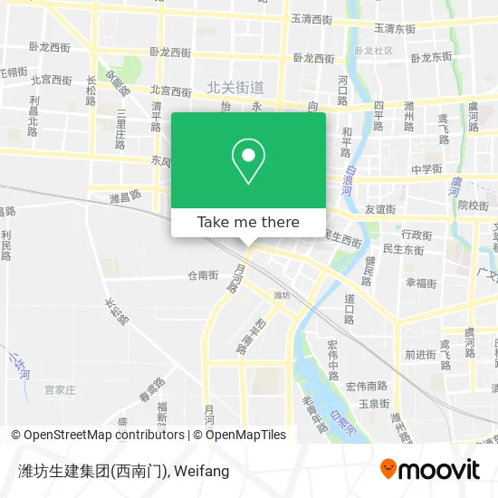 潍坊生建集团(西南门) map