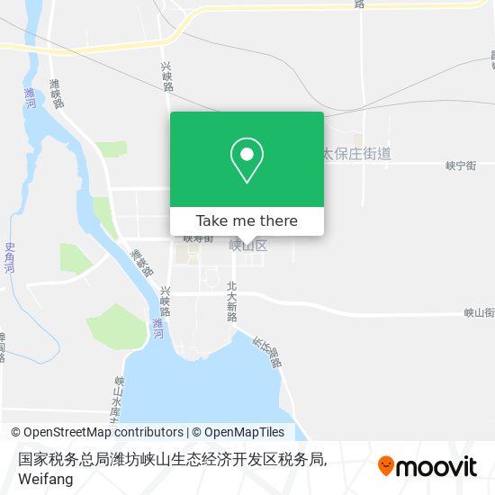 国家税务总局潍坊峡山生态经济开发区税务局 map