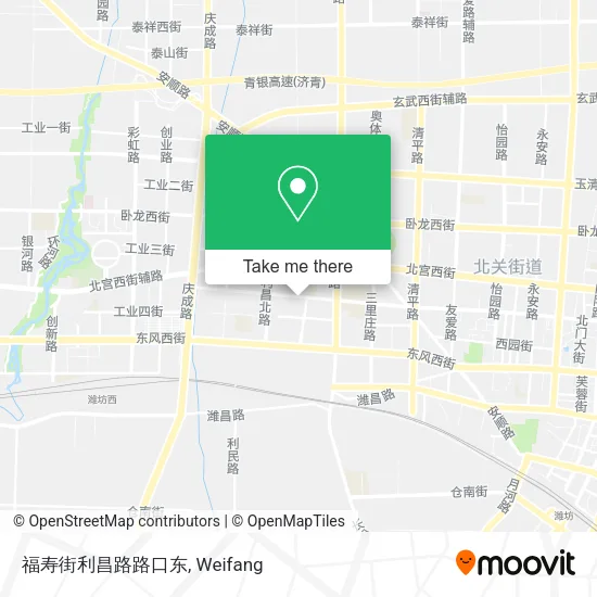福寿街利昌路路口东 map