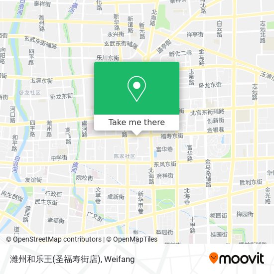 潍州和乐王(圣福寿街店) map