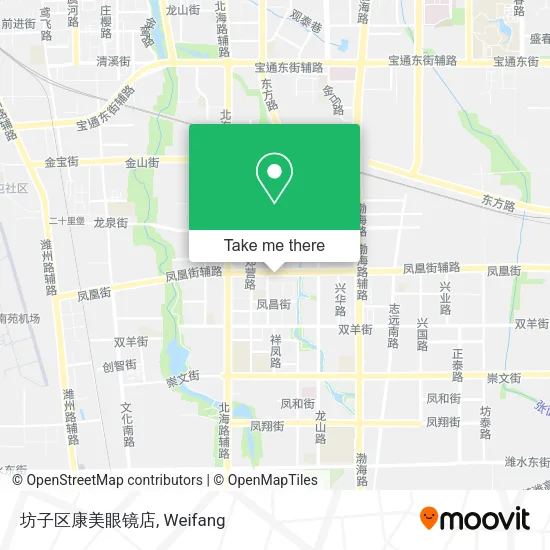 坊子区康美眼镜店 map