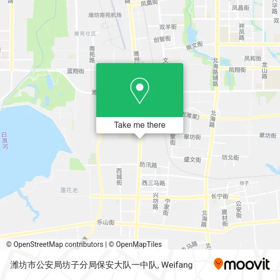 潍坊市公安局坊子分局保安大队一中队 map