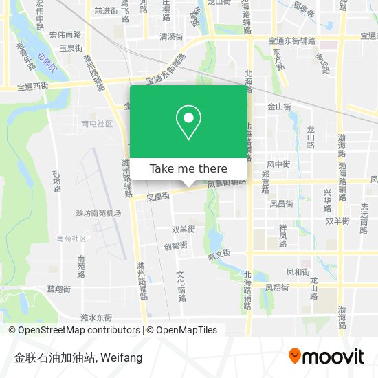 金联石油加油站 map