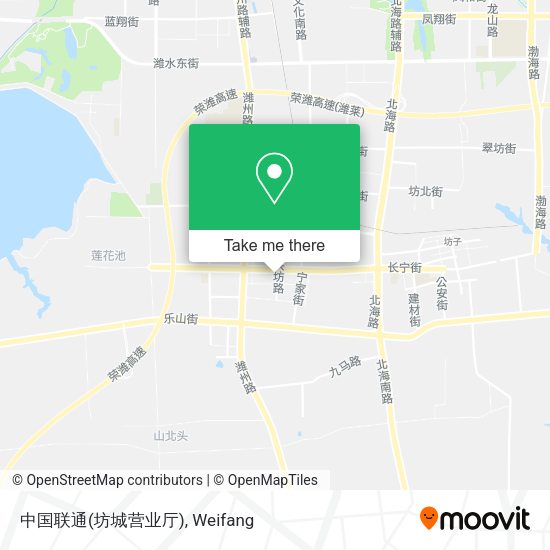 中国联通(坊城营业厅) map