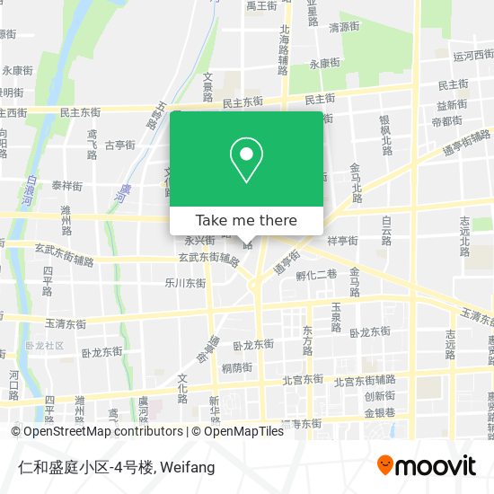 仁和盛庭小区-4号楼 map