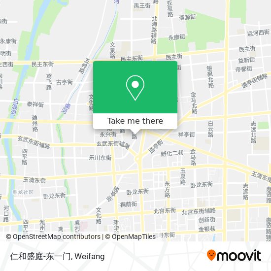 仁和盛庭-东一门 map