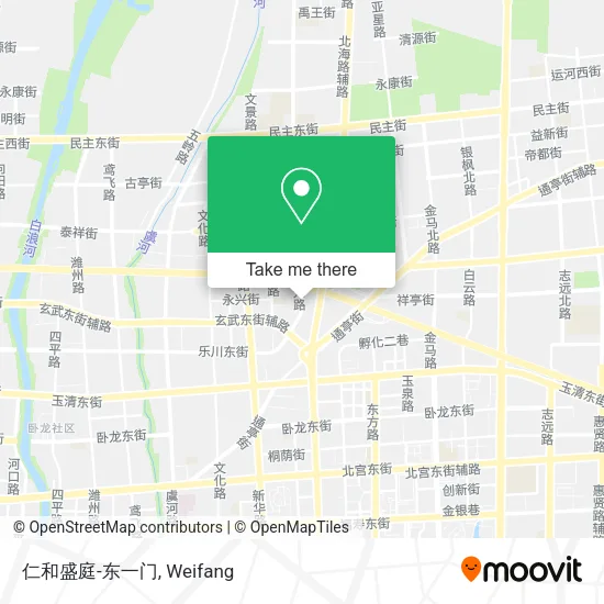 仁和盛庭-东一门 map
