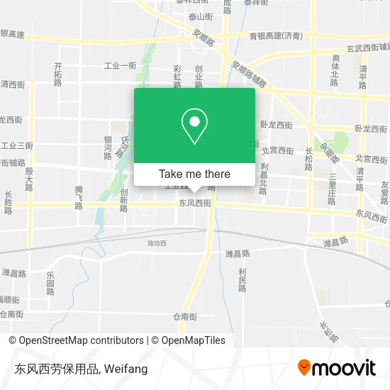 东风西劳保用品 map