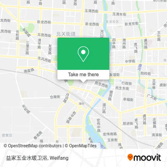 益家五金水暖卫浴 map