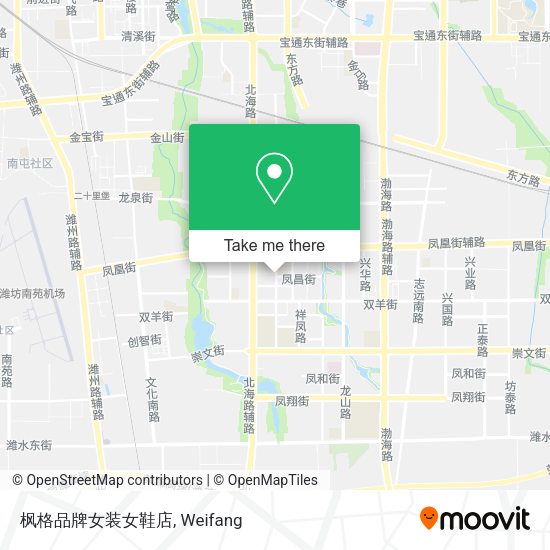 枫格品牌女装女鞋店 map