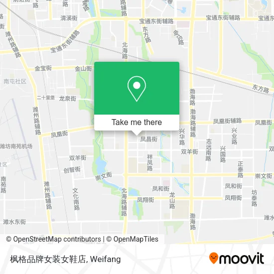 枫格品牌女装女鞋店 map
