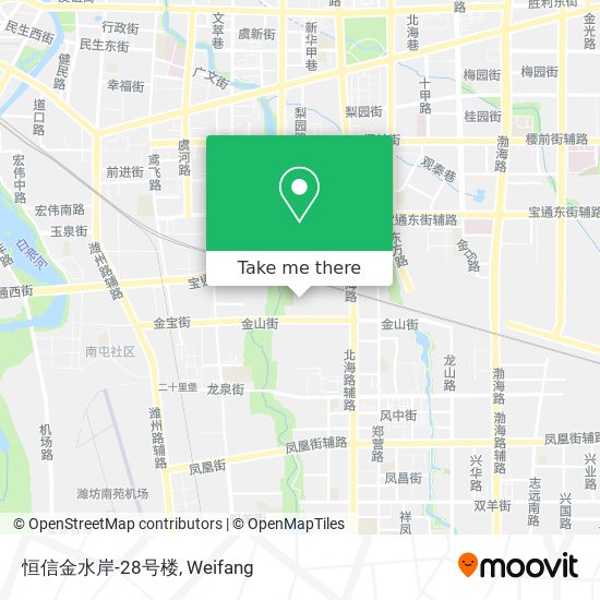 恒信金水岸-28号楼 map