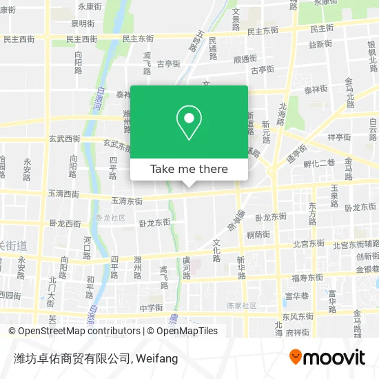 潍坊卓佑商贸有限公司 map