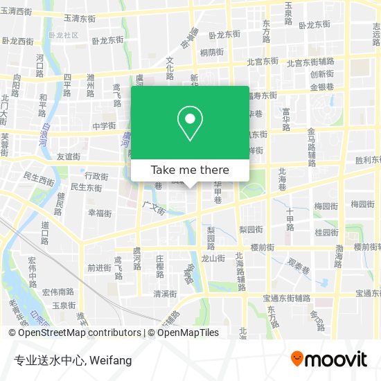 专业送水中心 map