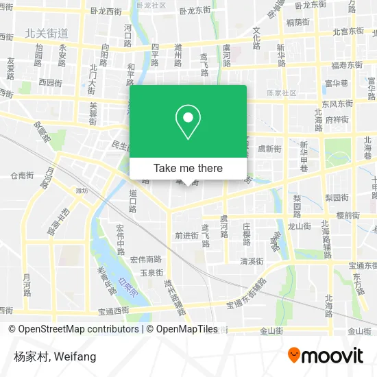 杨家村 map