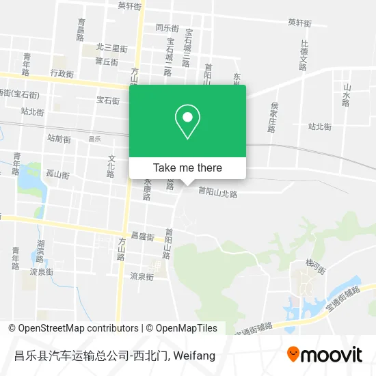 昌乐县汽车运输总公司-西北门 map