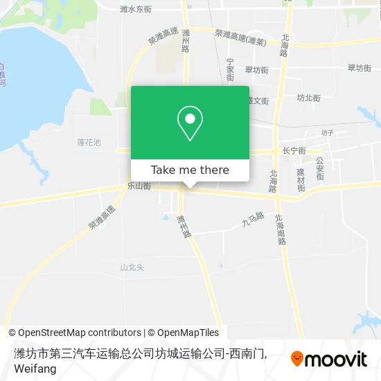 潍坊市第三汽车运输总公司坊城运输公司-西南门 map