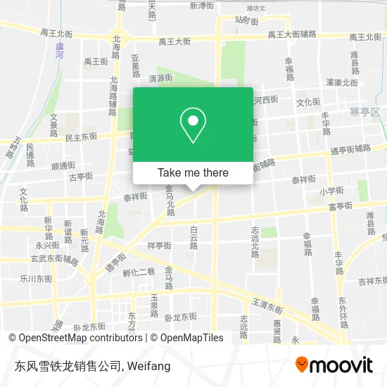 东风雪铁龙销售公司 map