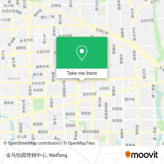 金马怡园营销中心 map