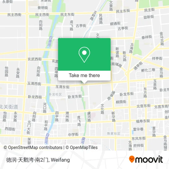 德润·天鹅湾-南2门 map