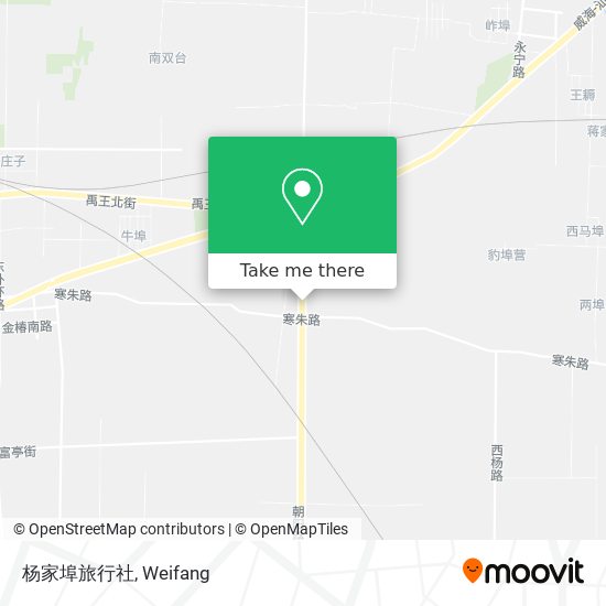 杨家埠旅行社 map