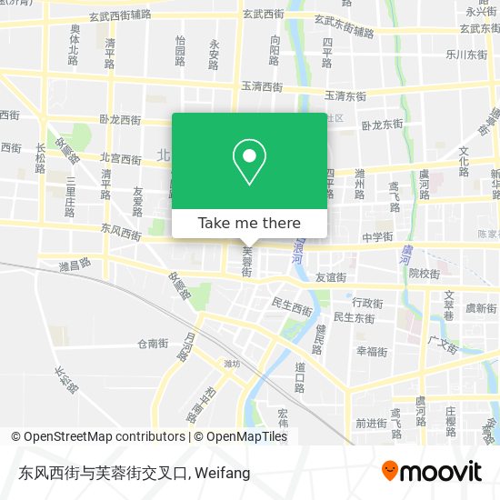 东风西街与芙蓉街交叉口 map