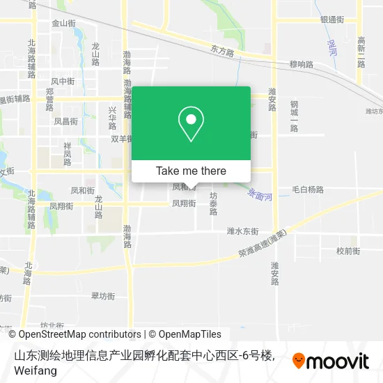 山东测绘地理信息产业园孵化配套中心西区-6号楼 map