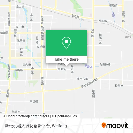 新松机器人潍坊创新平台 map
