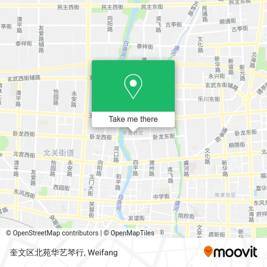 奎文区北苑华艺琴行 map