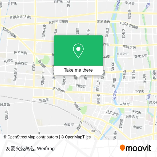 友爱火烧蒸包 map