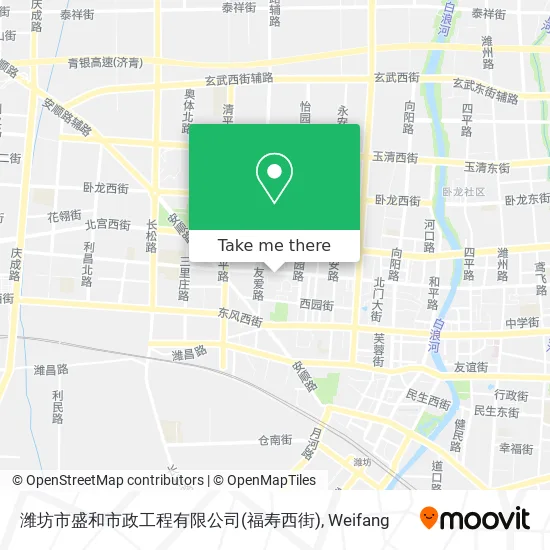 潍坊市盛和市政工程有限公司(福寿西街) map