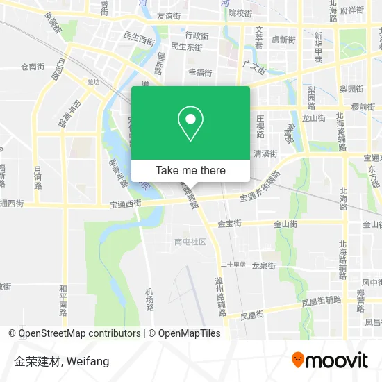 金荣建材 map
