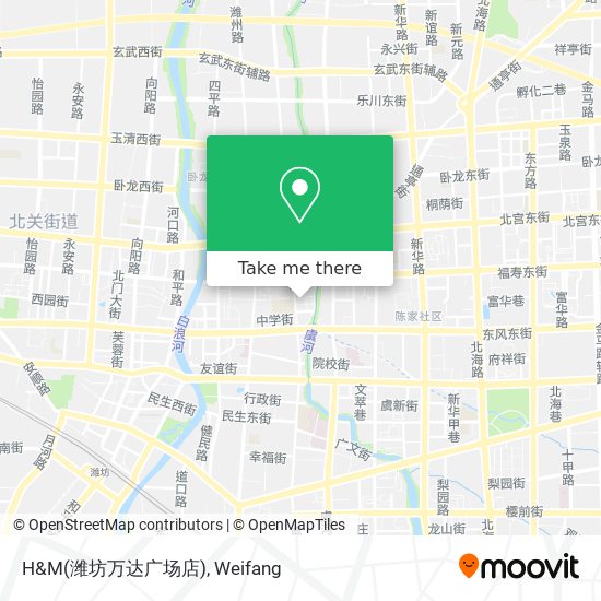 H&M(潍坊万达广场店) map