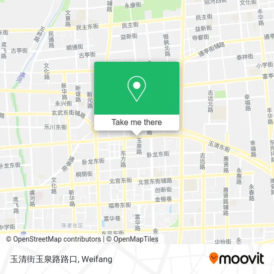 玉清街玉泉路路口 map