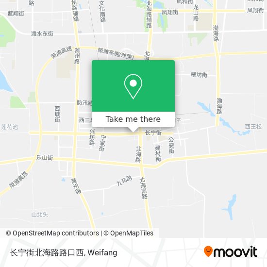 长宁街北海路路口西 map